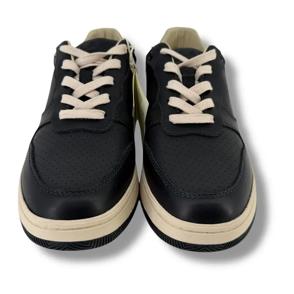 CLAE Los Angeles Bradley Black Leather Low Top Sneakers Womens Size 5